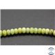 Perles semi précieuses en péridot - Roues/6 mm - Vert jaune