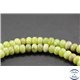 Perles semi précieuses en péridot - Roues/6 mm - Vert jaune