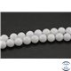 Perles en calcite blanche - Rondes/6mm