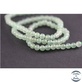 Perles en aventurine verte - Rondes/4mm