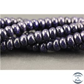 Perles en goldsand stone midnight - Roues/8mm