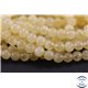 Perles en calcite jaune du Mexique - Rondes/6mm - Grade A