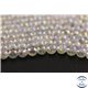 Perles semi précieuses en cristal crack - Rondes/7 mm - Transparent nacré
