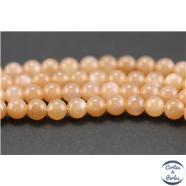 Perles en pierre de Soleil - Rondes/6mm - Grade AAA