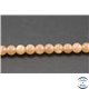 Perles en pierre de Soleil - Rondes/6mm - Grade AAA