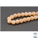 Perles en pierre de Soleil - Rondes/6mm - Grade AAA