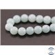 Perles semi précieuses en amazonite - Rondes/8 mm - Turquoise light - Grade AA