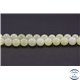 Perles semi précieuses en bowénite - Rondes/8 mm - Vert pâle