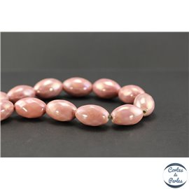 Perles en céramique - Olives/26 mm - Rose