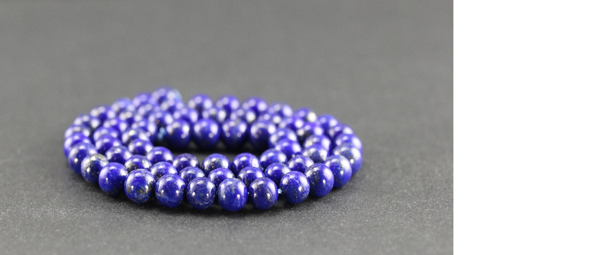 Grossiste perles en lapis lazuli d'Afghanistan
