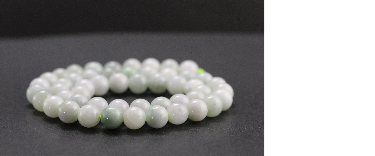 Perles en jade