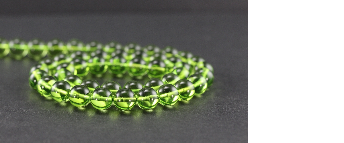 Grossiste perles en ambre vert de R&eacute;publique Dominicaine