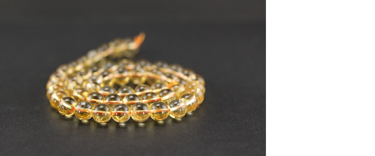 Grossiste perles en citrine