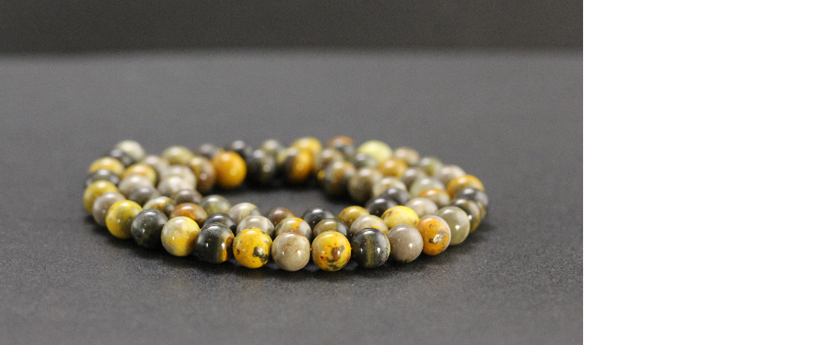 Perles en jaspe