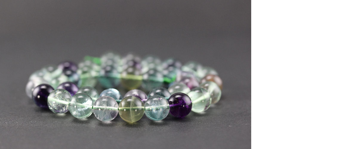 Perles en fluorite