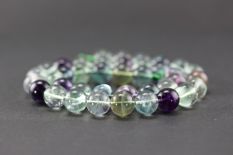 Perles en fluorite