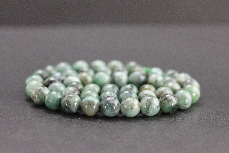 Perles en émeraude