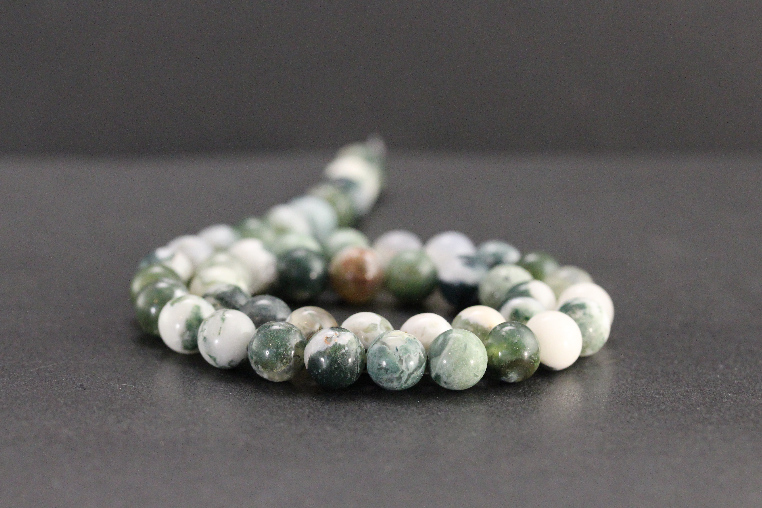 Perles en agate arbre